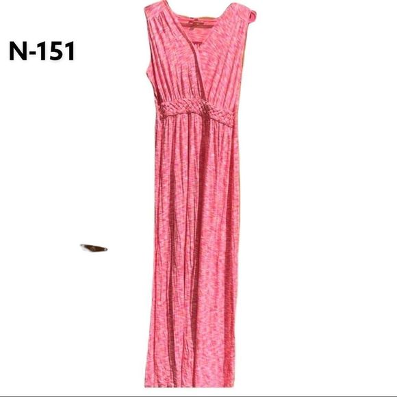 Spense Dresses & Skirts - SzL Spense Pink Tank Long Dress